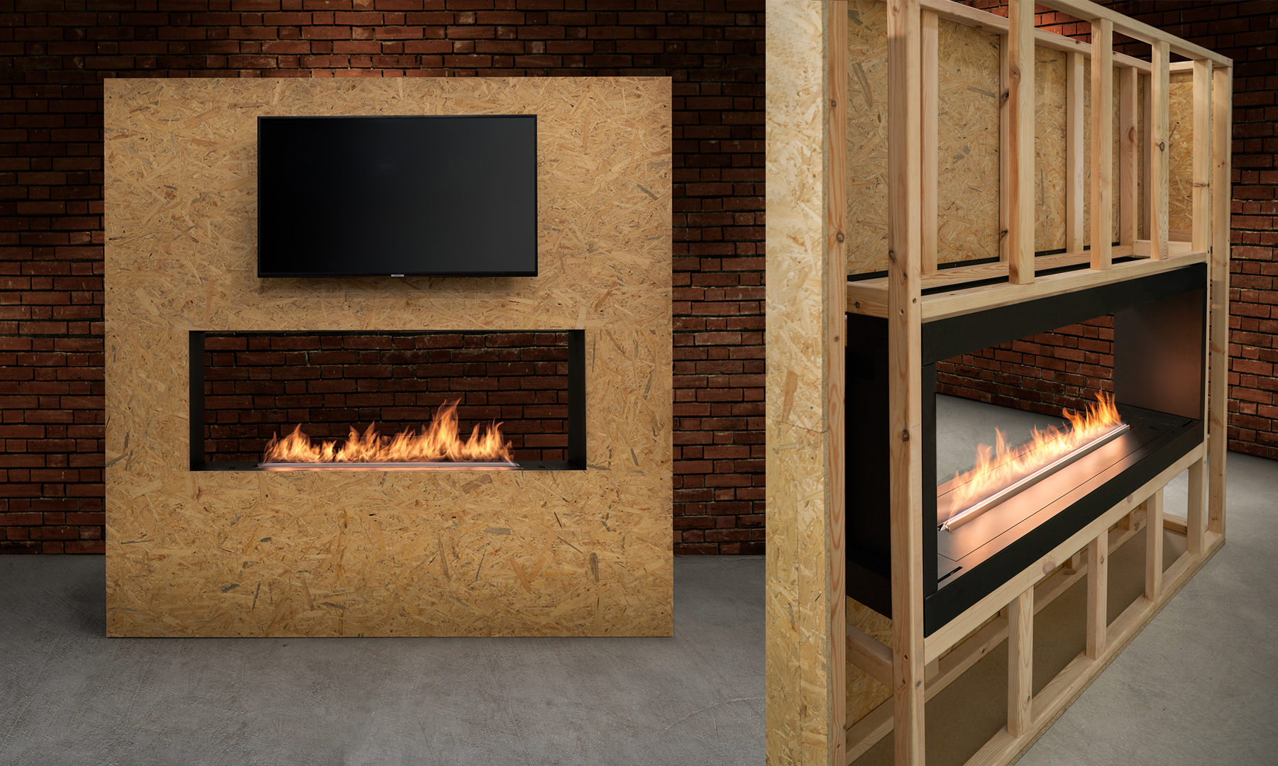 Why are automatic ethanol fireplaces with BEV technology a few times